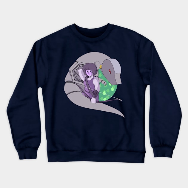 grim and connie Crewneck Sweatshirt by inkpocket